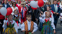 Parada Polskości. Wilno, 07.05.2022. Fot. PAP/V. Doveiko