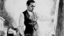 Autoportret Brunona Schulza (1921). Fot. PAP/T. Prażmowski