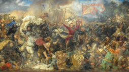 Obraz Jana Matejki „Bitwa pod Grunwaldem”. Fot. PAP/J. Turczyk