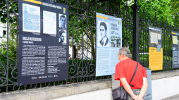 Wystawa plenerowa „Silni jak stal – historia batalionu Parasol”. Źródło: Ministerstwo Sprawiedliwości