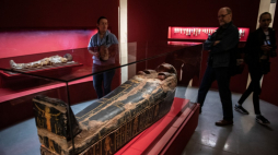 Otwarcie wystawy „Magia starożytnego Egiptu” w Muzeum Narodowym w Lublinie. Fot. PAP/W. Jargiło