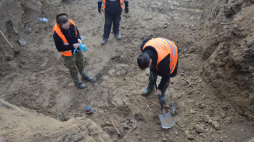 Odkryto kolejne szczątki ludzkie na Górkach Czechowskich w Lublinie. Źródło: Biuro Poszukiwań i Identyfikacji IPN