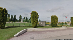 Polski cmentarz w Langannerie. Źródło: Google Maps – Street View