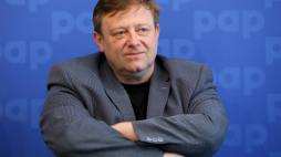 Aktor Olaf Lubaszenko. Fot. PAP/R. Guz