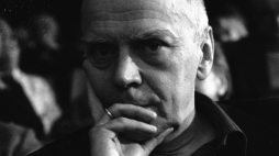 Jarosław Marek Rymkiewicz, 1990 r. Fot. PAP/J. Mazur