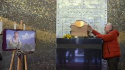 Uroczystości pogrzebowe himalaistki Anny Czerwińskiej. Fot. PAP/M. Obara