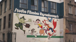 Bielsko-Biała, 1989 r. Budynek Studia Filmów Rysunkowych przy ul. Cieszyńskiej 24. Fot. PAP/J. Ochoński