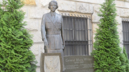 Pomnik Generał Marii Wittek w Muzeum Wojska Polskiego. Fot. PAP/B. Zborowski