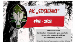 Obchody 80. rocznicy powstania oddziału AK „Sosienki”