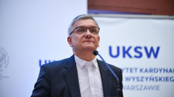 Rektor UKSW ks. prof. Ryszard Czekalski. Fot. PAP/M. Obara