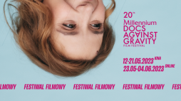 Plakat 20. festiwalu Millennium Docs Against Gravity. Źródło: Facebook/MDAG