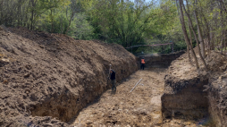 IPN odnalazł szczątki ponad 40 osób w trakcie poszukiwań na Górkach Czechowskich. Źródło: Biuro Poszukiwań i Identyfikacji IPN