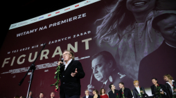 Reżyser Robert Gliński na premierze swojego filmu pt. "Figurant". Fot.  PAP/L. Szymański