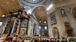 Msza św. na zakończenie synodu. Watykan, 29.10.2023. Fot. PAP/EPA