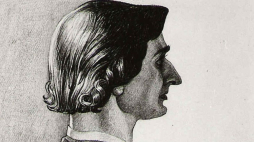 Autoportret Stanisława Szukalskiego z 1925 r. ze zbiorów prywatnych Leszka Konarskiego