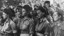 Pomocnicza Wojskowa Służba Kobiet 2 Korpusu Polskiego. Fot. NAC