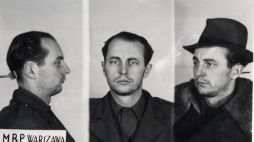 Jan Rodowicz po aresztowaniu przez MBP 24.12.1948 – ostatnie zdjęcie. Fot. Archiwum IPN