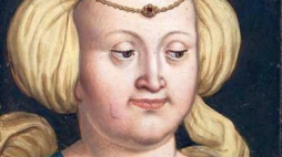 Portret królowej Elżbiety Rakuszanki autorstwa Antona Boysa w zbiorach Kunsthistorisches Museum w Wiedniu. Źródło: Wikipedia