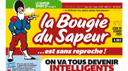 Okładka czasopisma La Bougie du Sapeur. Źródło: Wikipedia.