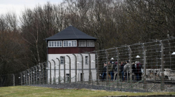 Teren b. niemieckiego nazistowskiego obozu koncentracyjnego w Buchenwaldzie. Fot. PAP/EPA