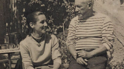 Francoise Gilot i Pablo Picasso. Źródło: Wikimedia Commons