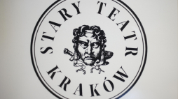 Logo Starego Teatru w Krakowie. Fot. PAP/Ł. Gągulski 
