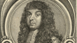 Benoit Farjat portret króla z 1703 r. Źródło: Polona.