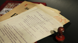Protokół z pierwszego posiedzenia Sejmu Śląskiego wpisany na Listę Krajową Programu UNESCO Pamięć Świata, fot. E. Kisiel/Archiwum Państwowe w Katowicach