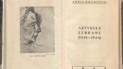 Strona tytułowa zbioru artykułów Bocheńskiego z portretem autora autorstwa Józefa Czapskiego. Źródło: BN Polona.