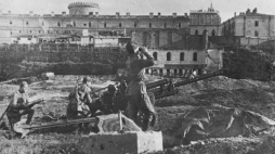 Walki w Lublinie 24 lipca 1944 r. Fot. PAP/CAF