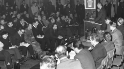 24 stycznia 1971 r. Spotkanie Edwarda Gierka w Stoczni Szczecińskiej. Fot.  PAP/A. Witusz Wituszyński