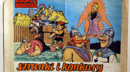 Okładka do komiksu „Kajko i Kokosz - Szranki i konkury cz. I”.  PAP/Reprodukcja