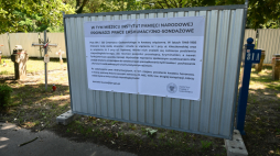 Teren poszukiwań na Cmentarzu Osobowickim we Wrocławiu. Fot. PAP/M. Kulczyński