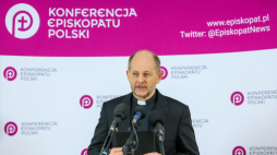 Rzecznik Konferencji Episkopatu Polski ks. Leszek Gęsiak. Fot. PAP/P. Supernak