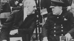 Franklin Delano Roosevelt i Winston Churchill, fot. Wikipedia