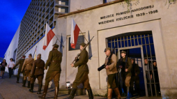 Widowisko „Rozbić więzienie UB”. Kielce, 02.08.2024. Fot. PAP/P. Polak