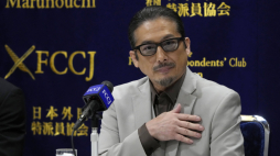 Japoński aktor Hiroyuki Sanada. PAP /PA/Franck Robichon