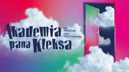 Przedstawienie „Akademia Pana Kleksa”. Plakat spektaklu. Mat. organizatora.