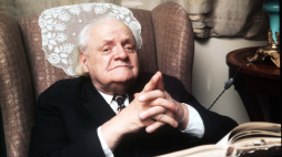 Melchior Wańkowicz (1892-1974) w ostatnim okresie życia, fot. PAP/H. Rosiak