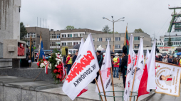 Pomnik poświęcony Porozumieniom Jastrzębskim, fot. PAP/A. Grygiel 