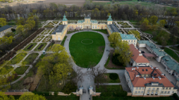 Muzeum Pałacu Króla Jana III w Wilanowie z lotu ptaka. Fot. PAP/R. Guz 