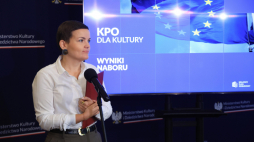 Podsekretarz stanu w Ministerstwie Kultury i Dziedzictwa Narodowego Marta Cienkowska. PAP/Szymon Pulcyn