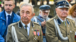 Uroczystość upamiętnienia ofiar Zbrodni Ponarskiej, w polskiej kwaterze w Ponarach. PAP/Valdemar Doveiko