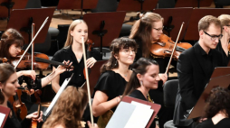 Koncert Polskiej Orkiestry Sinfonia Iuventus im. Jerzego Semkowa. 2023 r. Fot. PAP/A. Lange