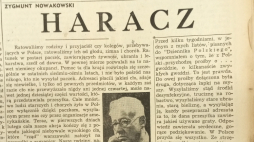 W Haraczu Nowakowski przypomni: „Wysyłaliśmy […] stare ubrania, starą bieliznę, a wysyłając ją każdy przepraszał […], że […] przesyłka zawiera jakieś używane graty”, „Dziennik Polski” (Detroit), 30 stycznia 1954, Biblioteka Polska POSK w Londynie.