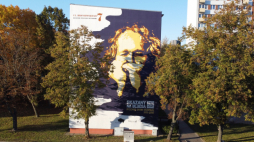 Mural w Białymstoku. Fot. Facebook - ProAnima.pl Portal Promocji Kultury.