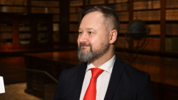 Dyrektor Biblioteki Narodowej Tomasz Makowski. Fot. PAP/R. Pietruszka