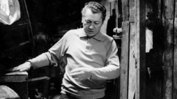 Plan filmu „Sanatorium pod Klepsydrą” w 1972 r. Na zdjęciu reżyser Wojciech Jerzy Has. Fot. PAP/CAF/W. Rozmysłowicz