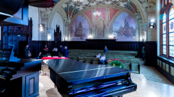 Aula Akademii Muzycznej im. Karola Szymanowskiego w Katowicach. Fot. PAP/A. Grygiel