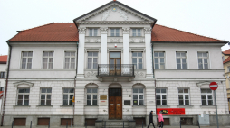 Biblioteka im. Zielińskich Towarzystwa Naukowego Płockiego w Płocku. PAP/Marcin Bednarski